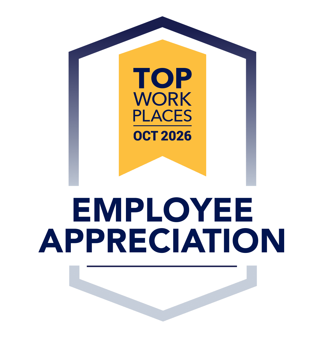 2026 Top Workplaces Culture Excellence Award: Employee Appreciation